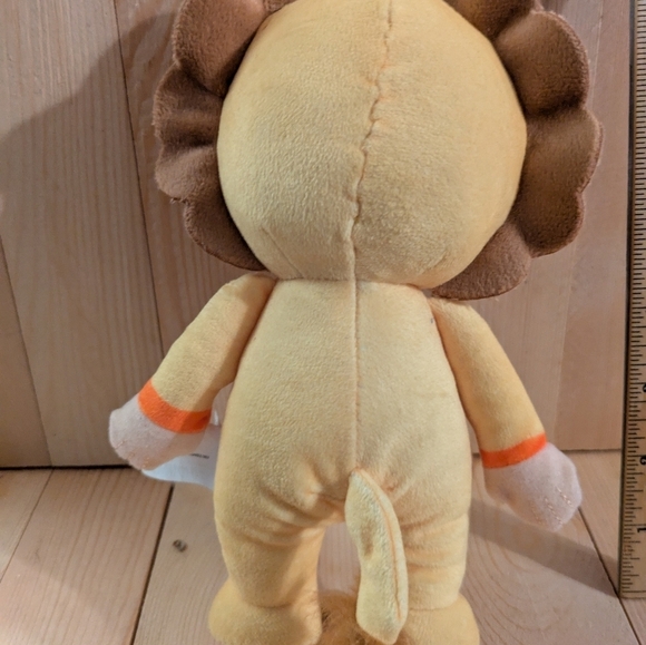 cocomelon Lion Plush Toy - Tan and Orange 9 Inches Tall - Picture 6 of 6